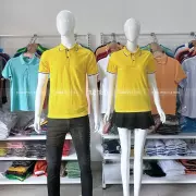Polo mè phối bo 2 sọc